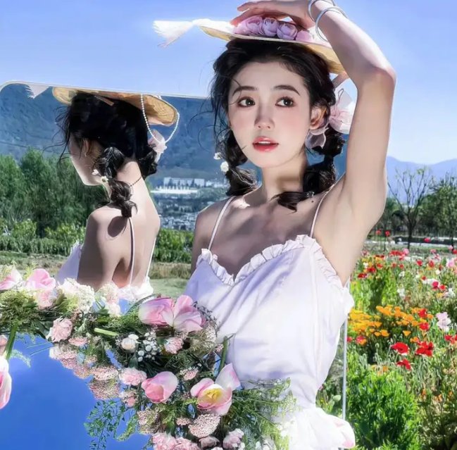 情满雪阳花